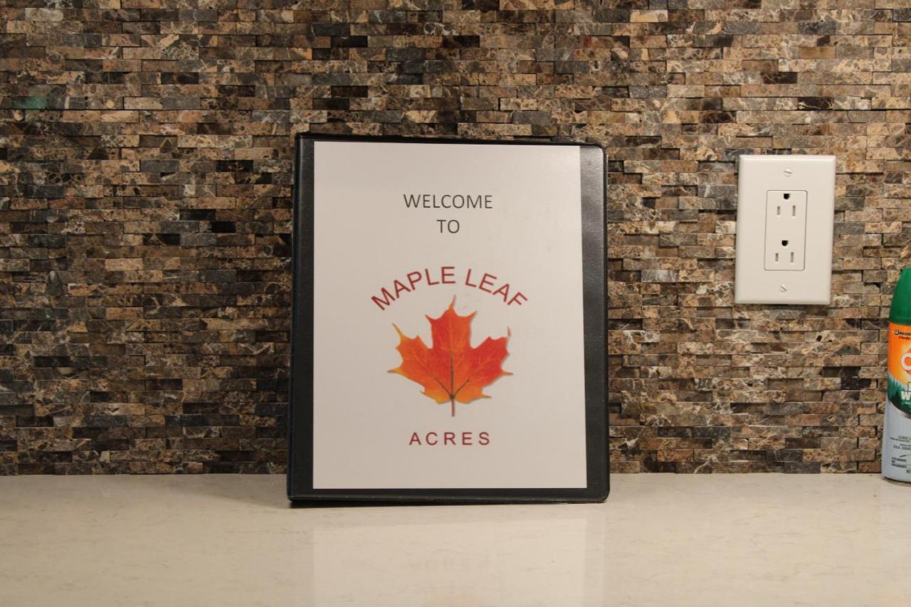 Villa Maple Leaf Acre à Williston Extérieur photo
